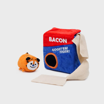 也小小_bacon_東尼麥片狗狗藏食玩具 兩件組