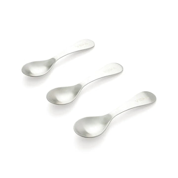 SOUFFLE 抗菌不鏽鋼兒童匙 3入組