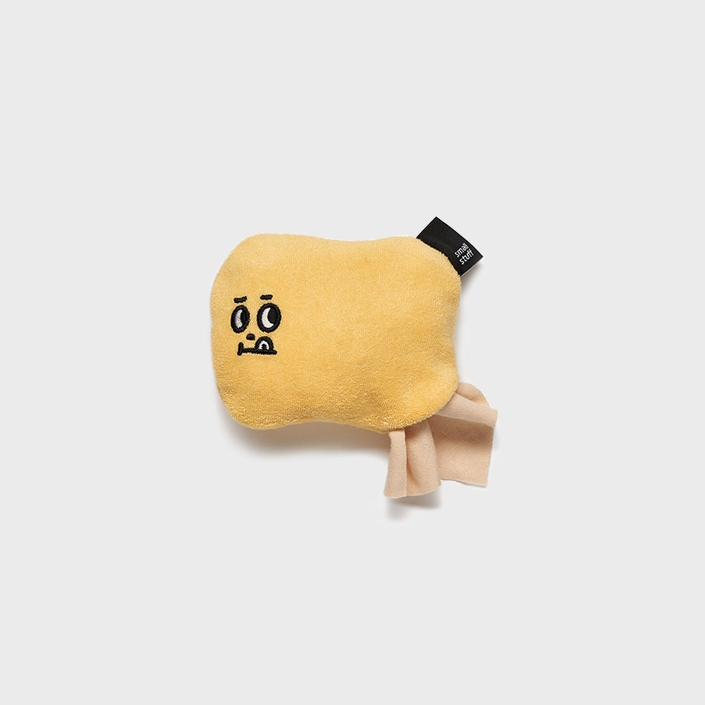 也小小_small stuff_Ugly Toy 有機棉醜醜藏食狗狗玩具 香蕉黃